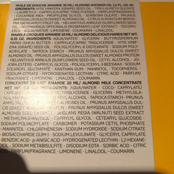 NWT in box 10 piece L Occitane En Provence set to soften, hydrate and smooth - Picture 4 of 5